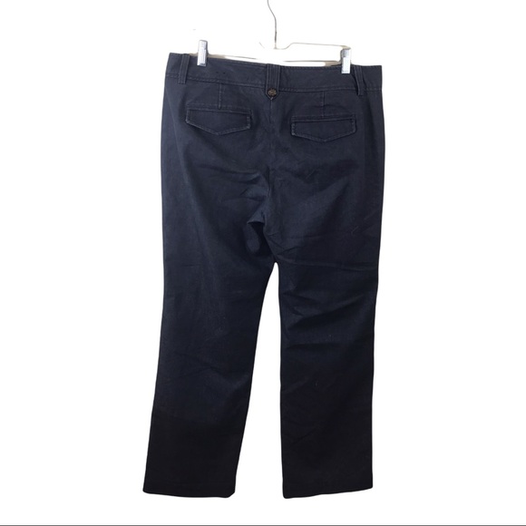 Bass Heritage Fit Gray Bootcut Pants Sz 12 - Picture 2 of 5